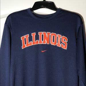 NikeFIT long sleeve. U of Illinois